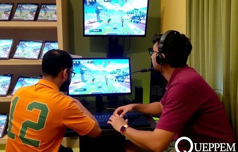 Quepem Quicks content creator streaming gameplay from Chennai
