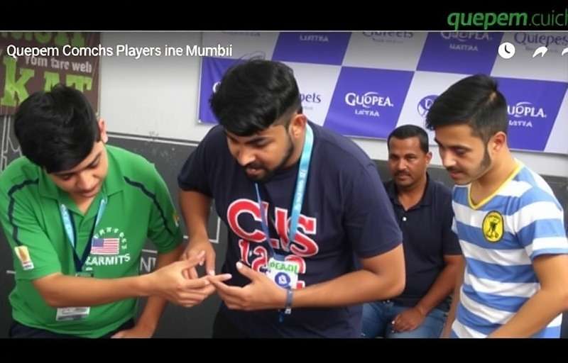 Quepem Quicks players gathered at a community event in Mumbai